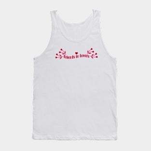 bookish pink | bookish aesthetic | friends to lovers Tank Top